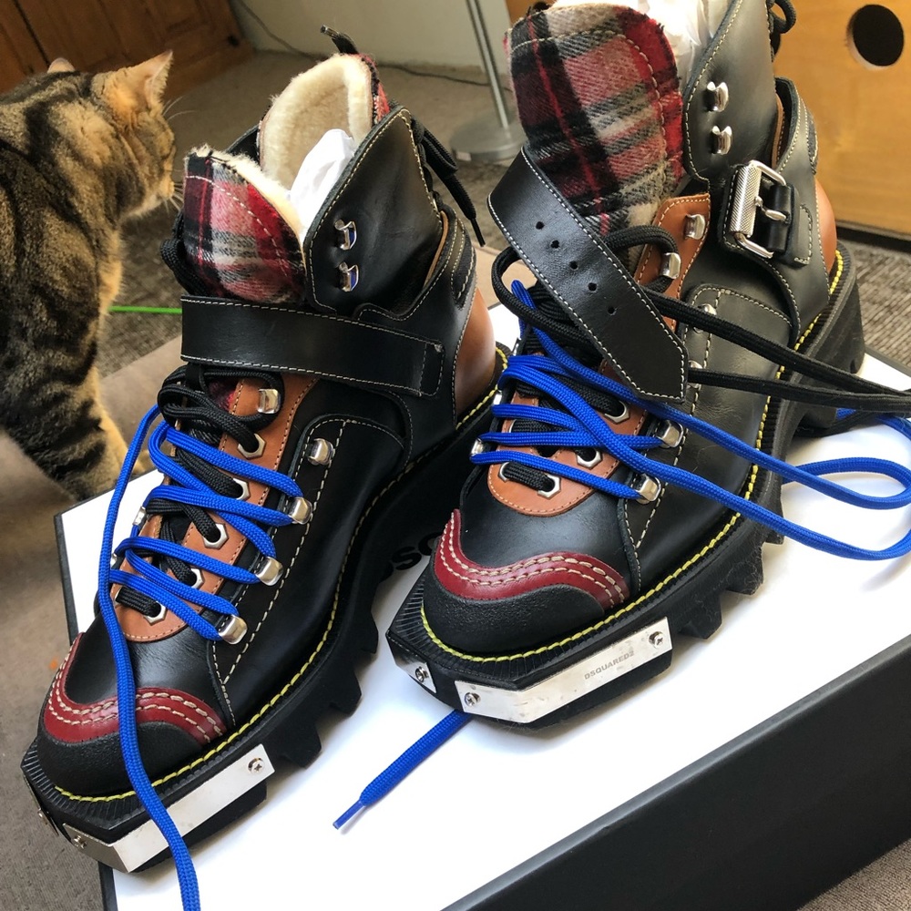 Dsquared2 Men’s Boot Size 8.5 Eu 41 - image 1